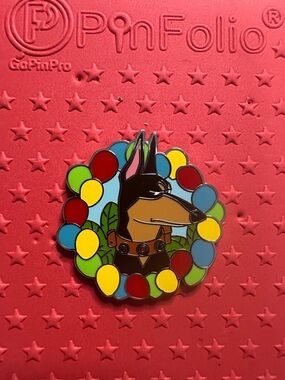 Authentic!  Direct from Walt Disney World.  Alpha pin from Up blind box